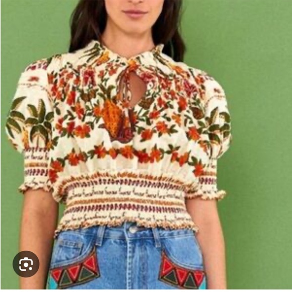 Farm Rio Blouse - Picture 1 of 3